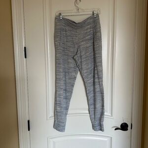 Eddie Bauer Light Blue Striped Jogger Pants – Women’s Size M